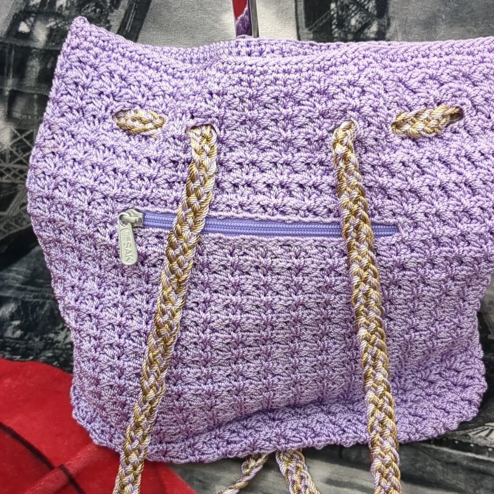 The sak purple backpack